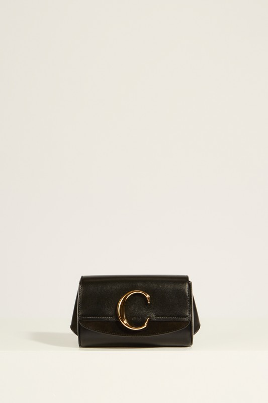 Gürteltasche 'Chloé C' Schwarz
