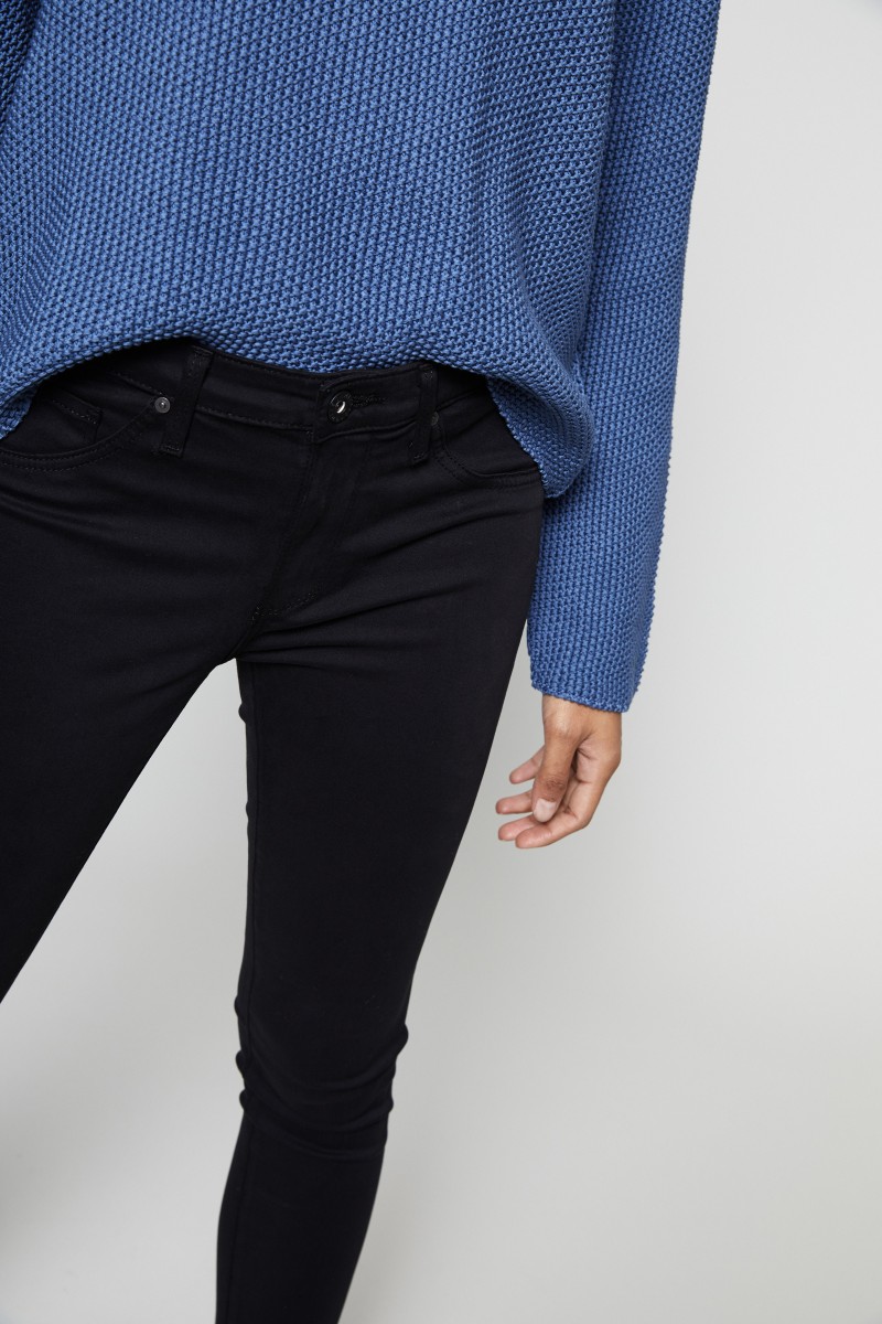 Super Skinny Jeans 'The Legging Ankle' Schwarz