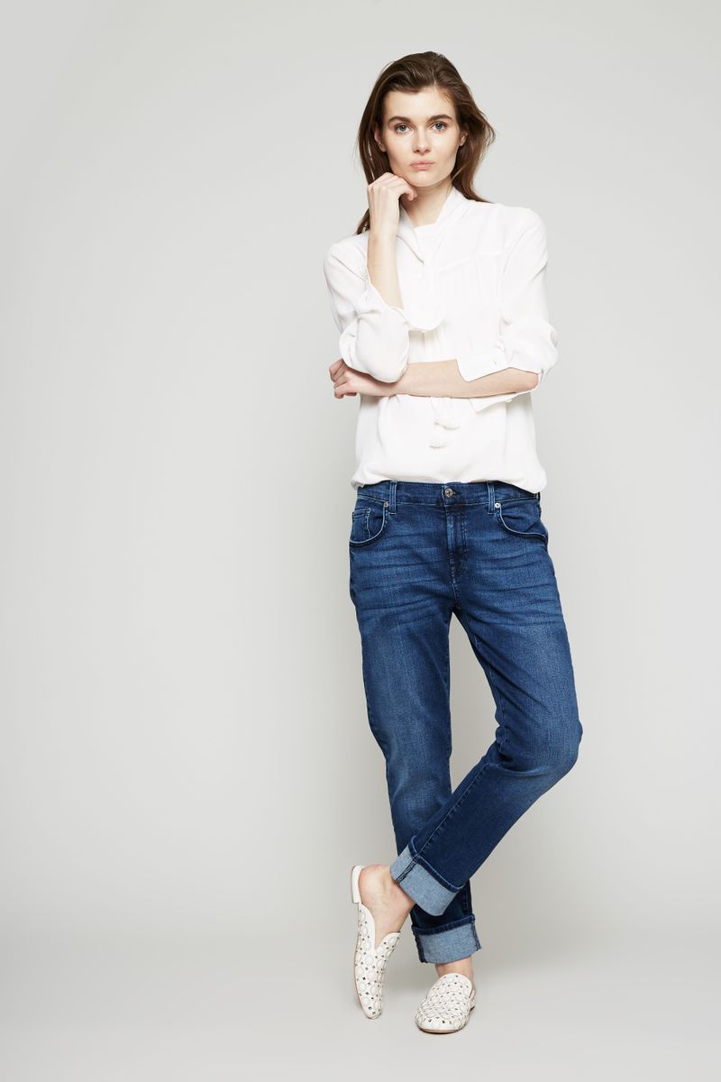 Slim Illusion Jeans Blue Depth