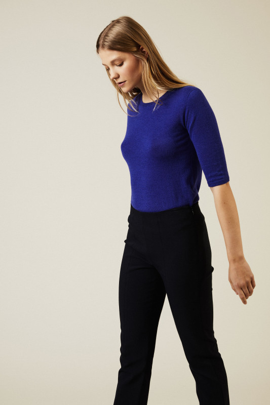 Cashmere Pullover 'Lynn' Royalblau