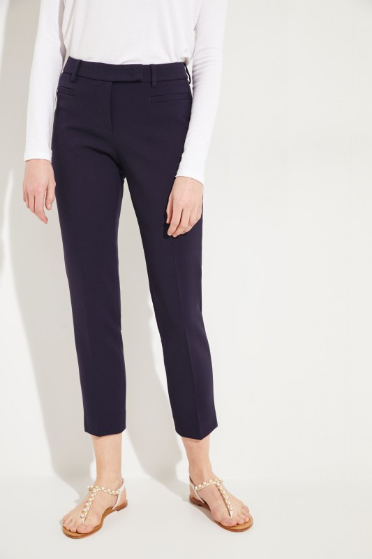 Klassische Hose Marineblau