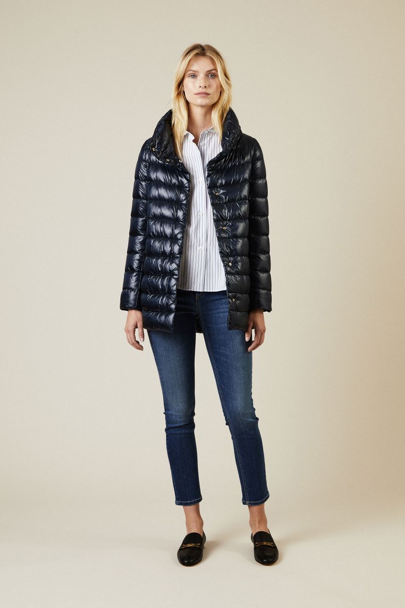 Leichte Daunenjacke 'Amelia' Marineblau