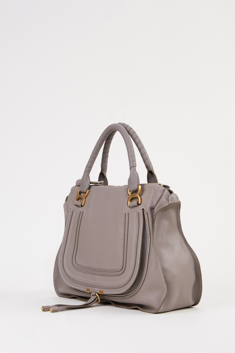 Chloé Handtasche 'Marcie Large' Cashmere Grey