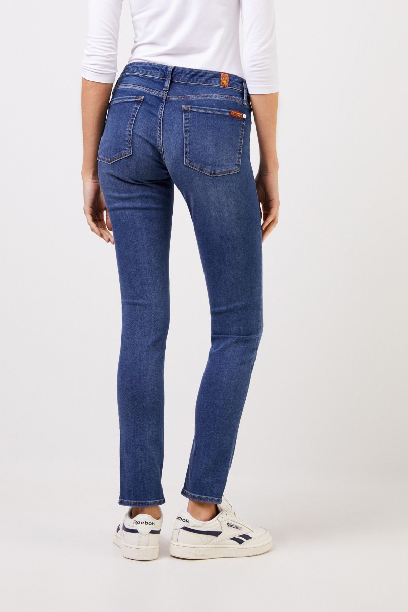 7 for all mankind Skinny-Jeans 'Pyper' Blau