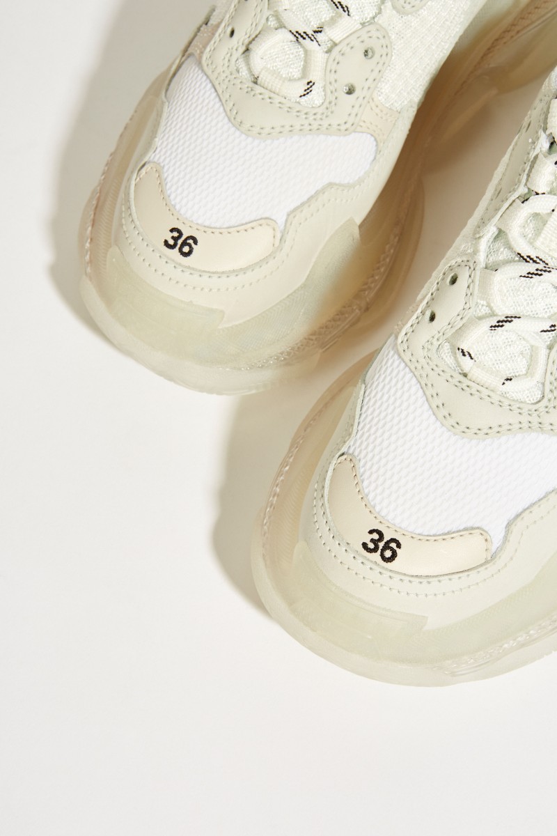Sneaker 'Triple S' Weiß