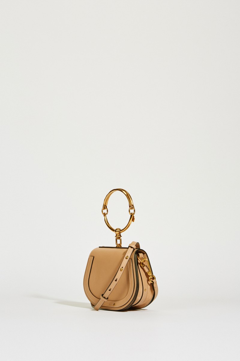 Umhängetasche 'Nile Small' Biscotti Beige