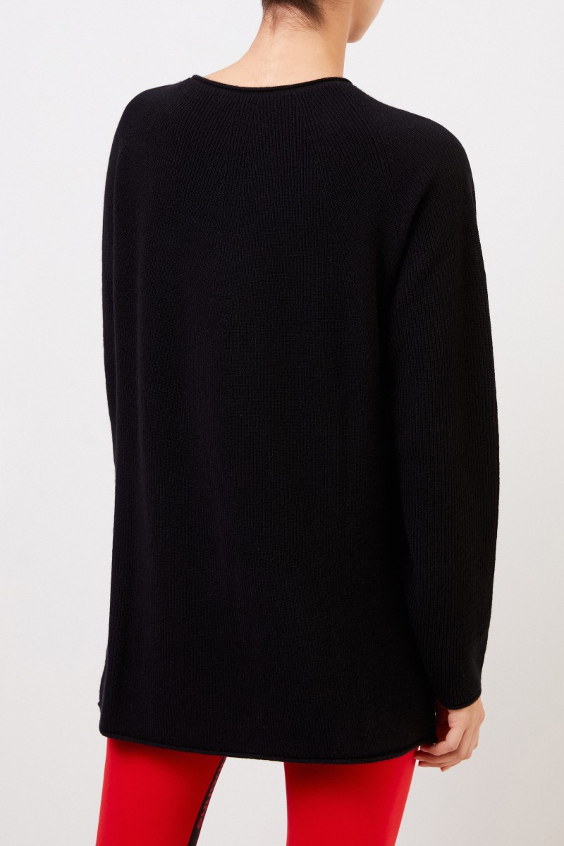 Joseph Cashmere-Pullover Schwarz