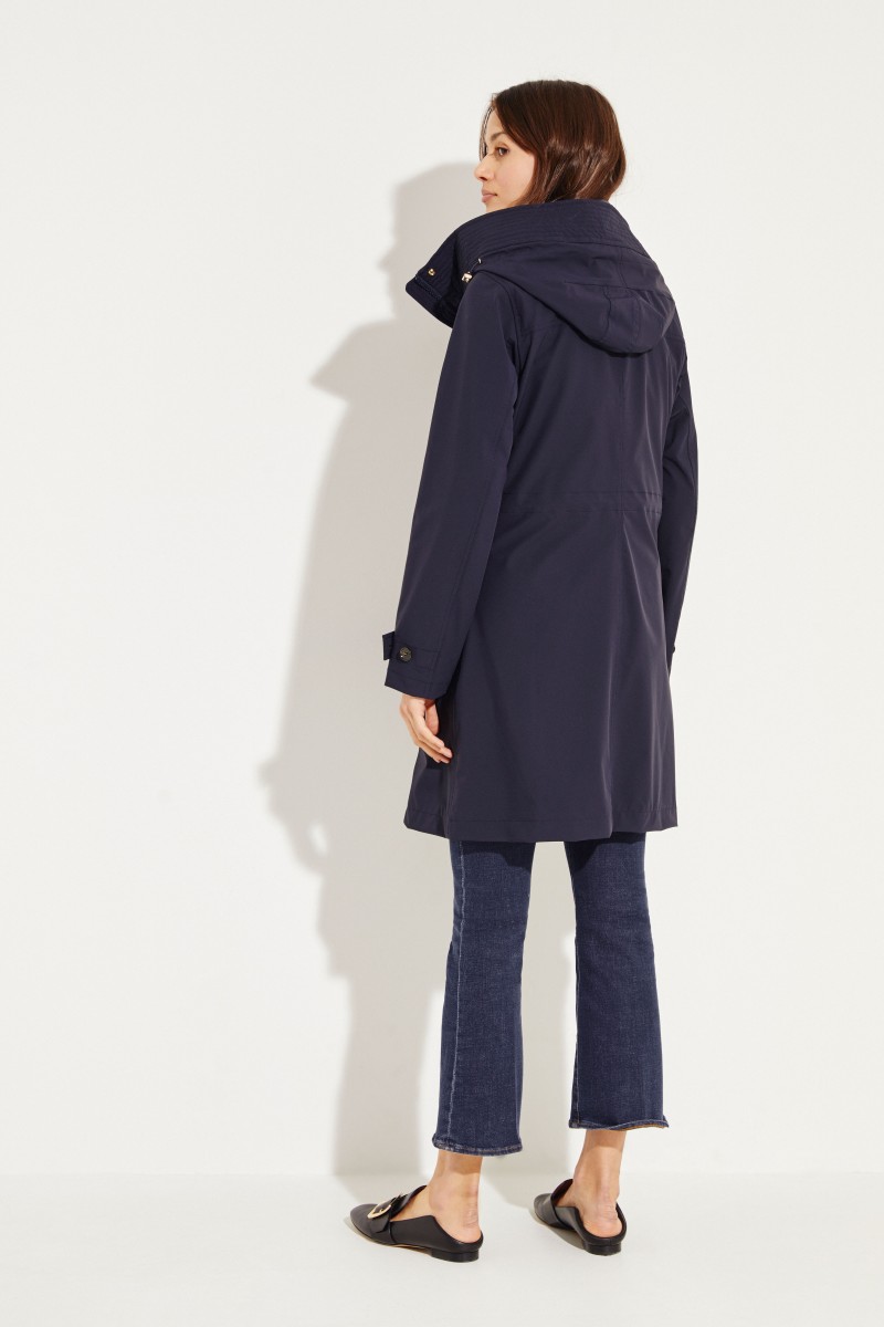 Woolrich Daunenparka 'Galena' mit herausnehmbarer Weste Maineblau