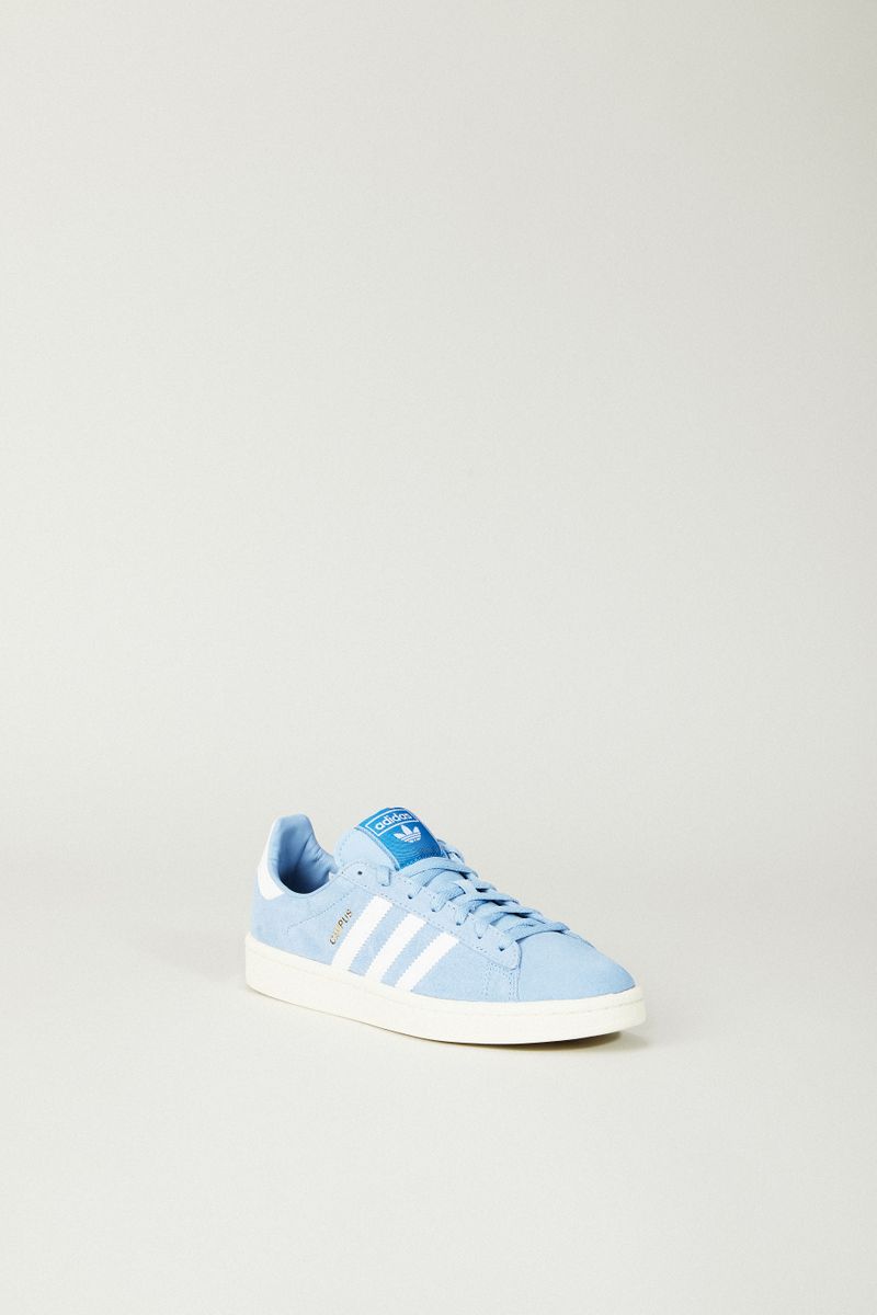 Leder Sneaker 'Campus W' Blau