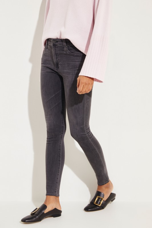 Skinny Jeans 'The Farrah' Anthrazit