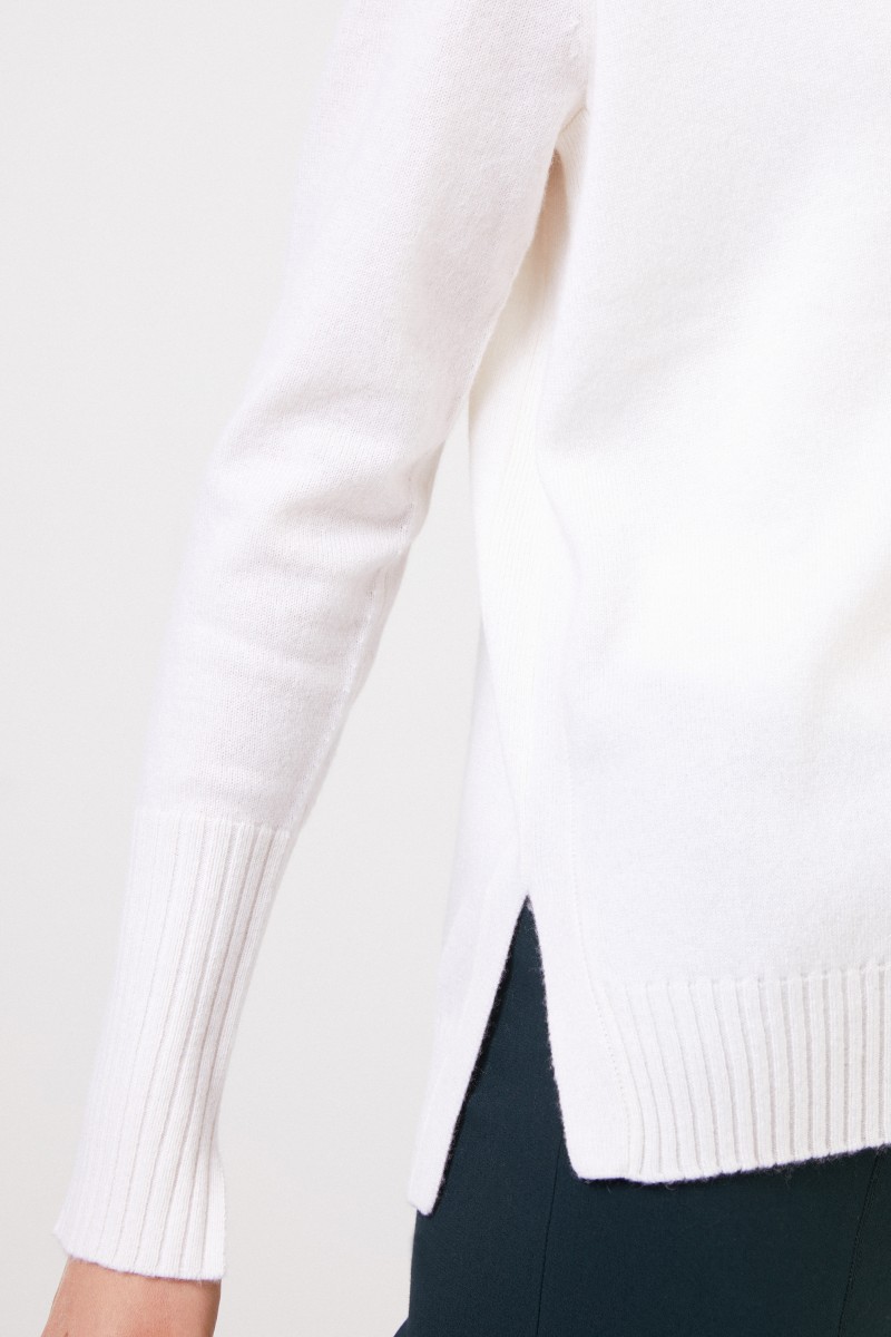 Allude Cashmere-Cardigan Weiß