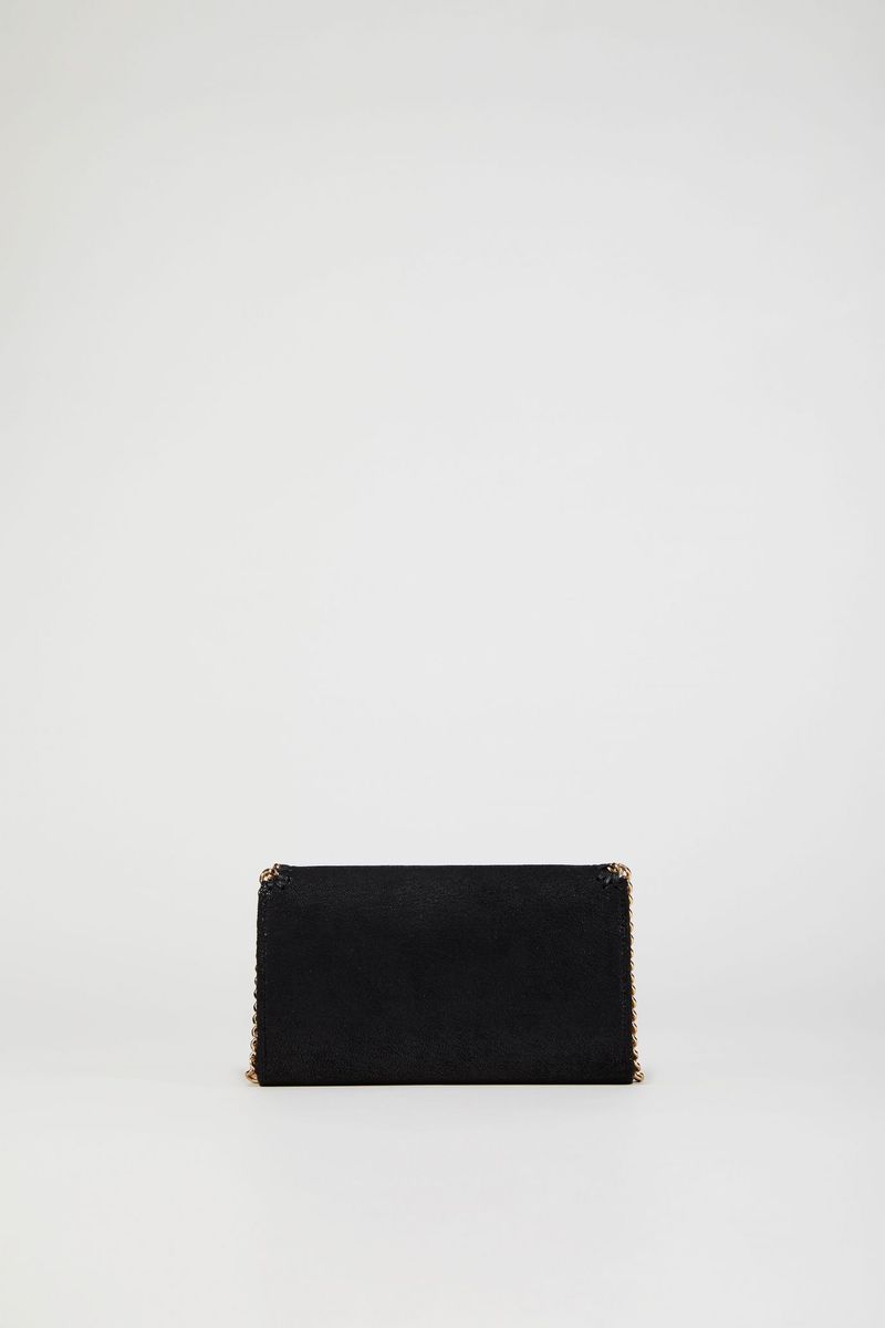 Umhängetasche 'Falabella Crossbody' Black/Gold