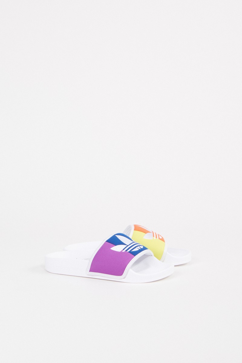 Adidas Adilette 'Pride' mit Streifenmuster Multi