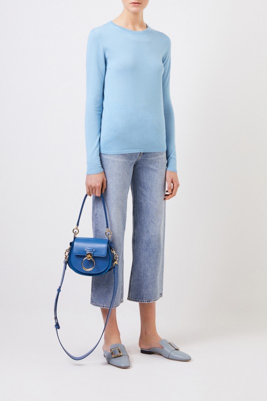 Iris von Arnim Feinstrick Cashmere-Cardigan 'Ivatsone' Blau