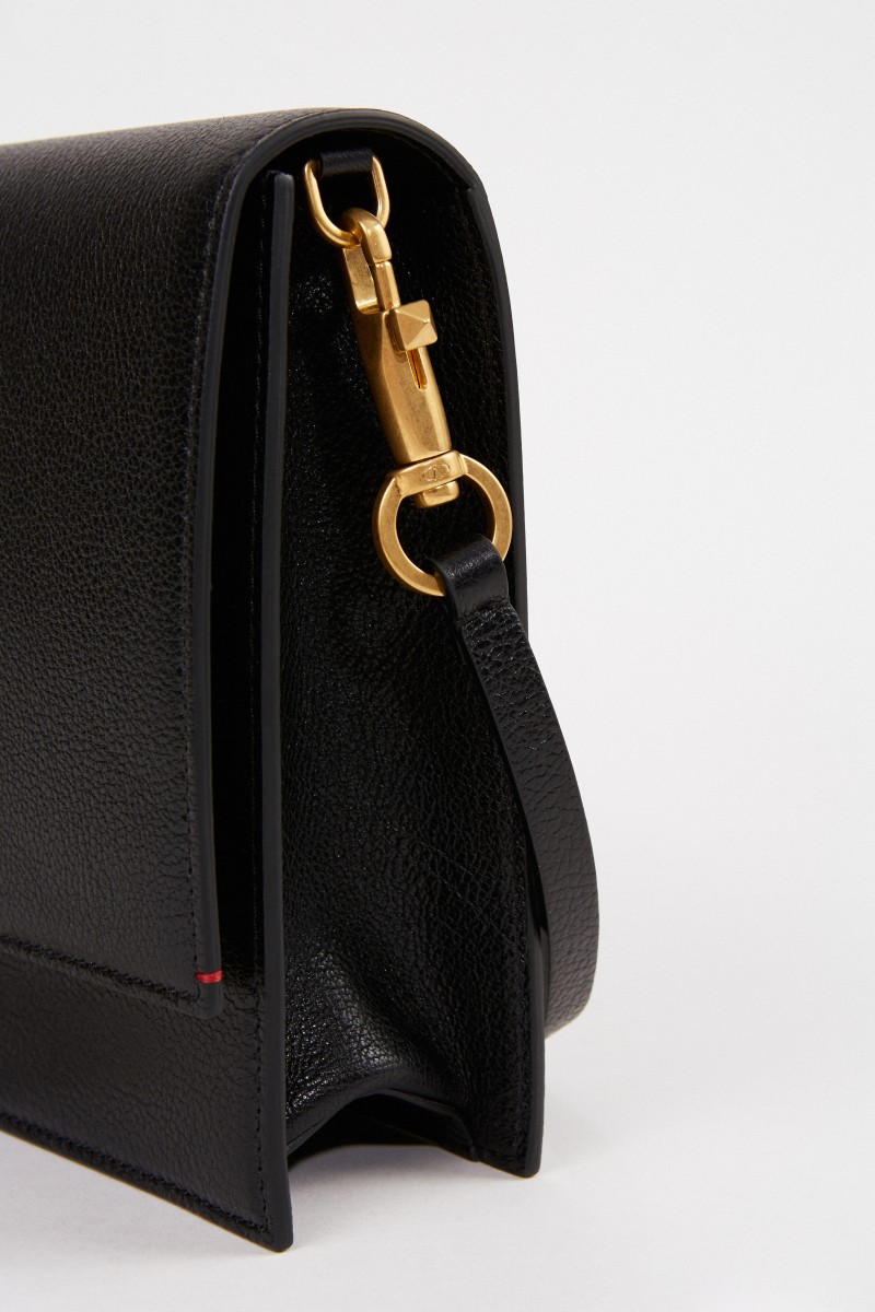 Valentino Tasche mit Logo-Detail Schwarz