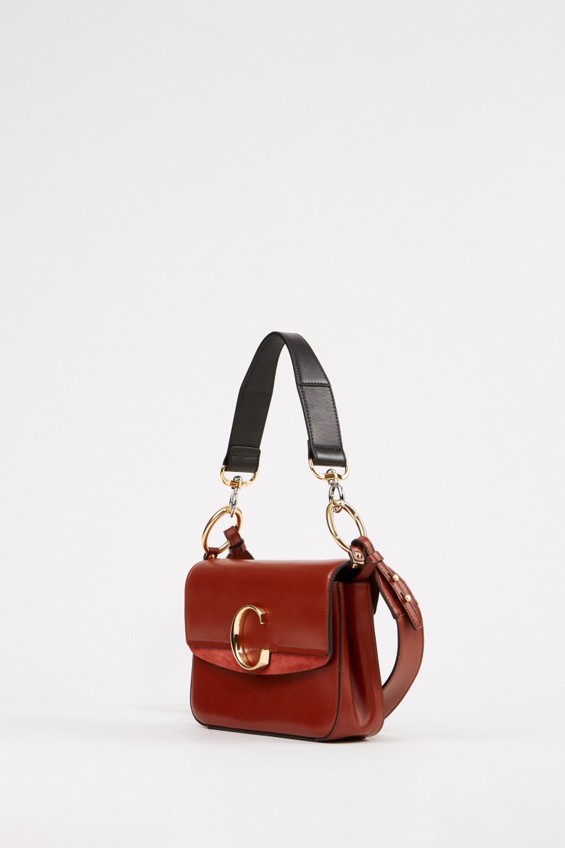 Chloé Tasche 'Chloé C' Sepia Brown
