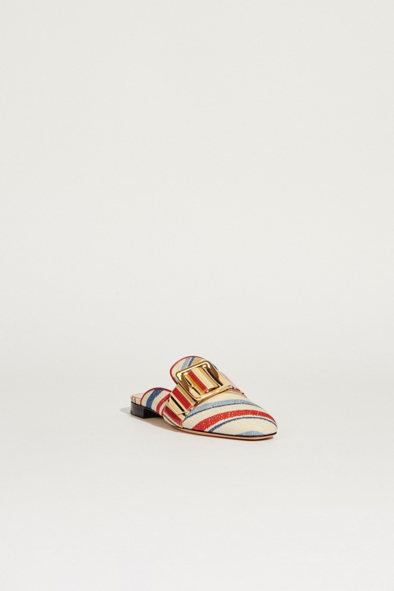 Leder-Mule 'Janesse' Multi