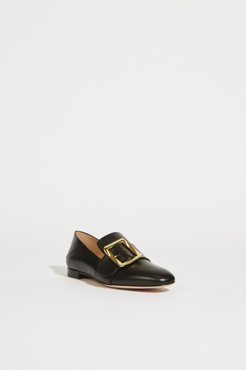Lederloafer 'Janelle' Schwarz