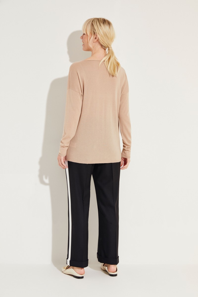 Cashmere-Pullover 'Lana' Braun