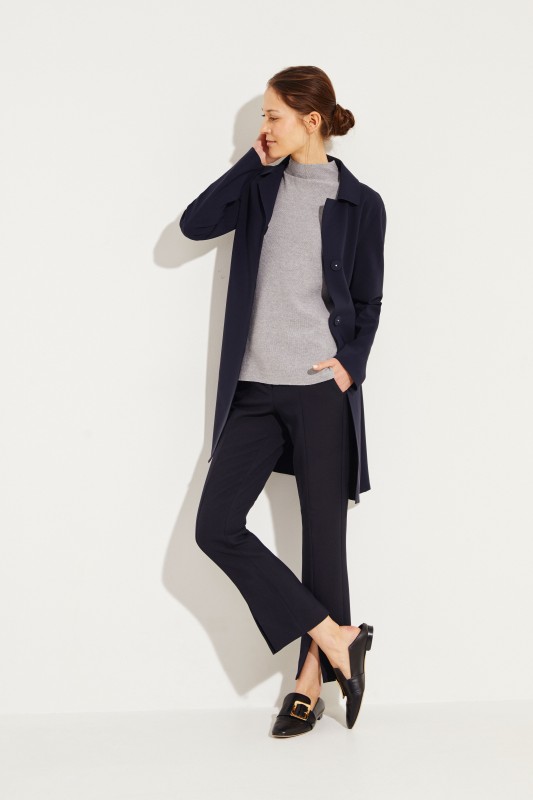 Turtleneck-Pullover Grau