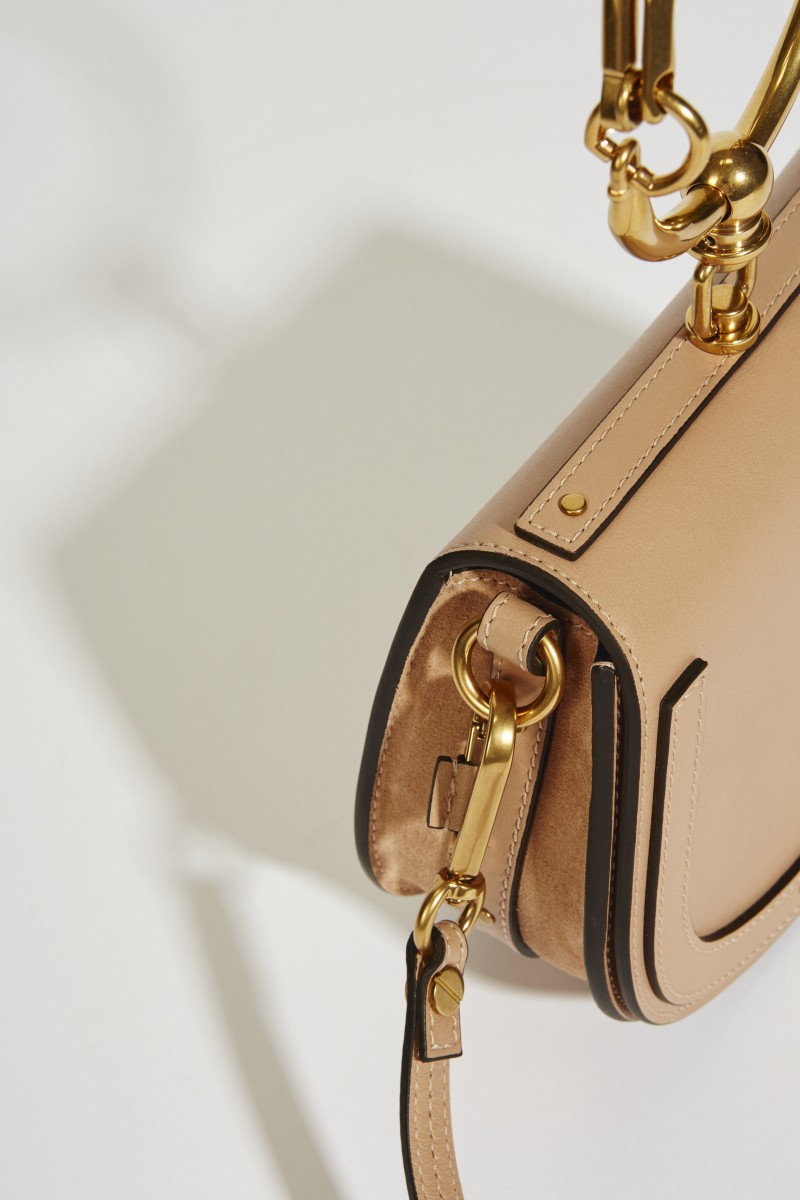 Umhängetasche 'Nile Small' Biscotti Beige