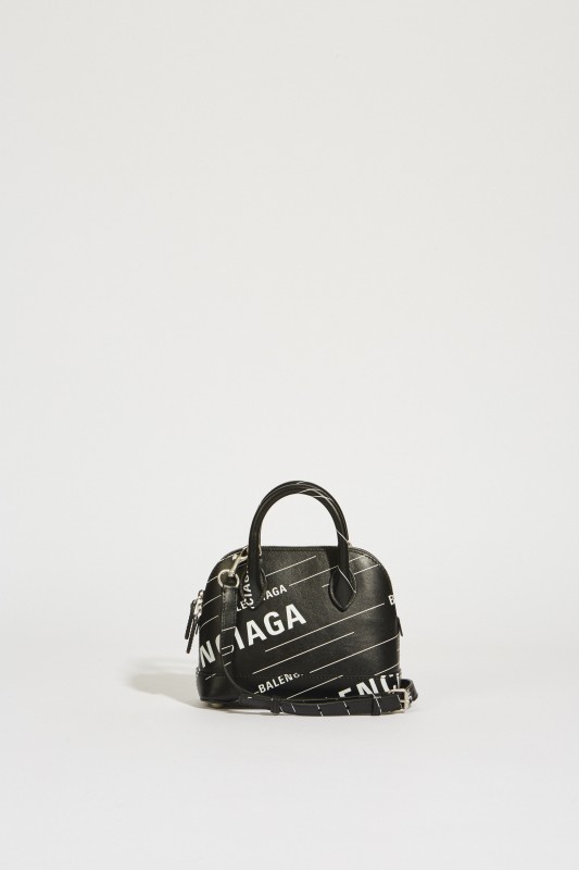 Tasche 'Ville XS' Schwarz/Weiß