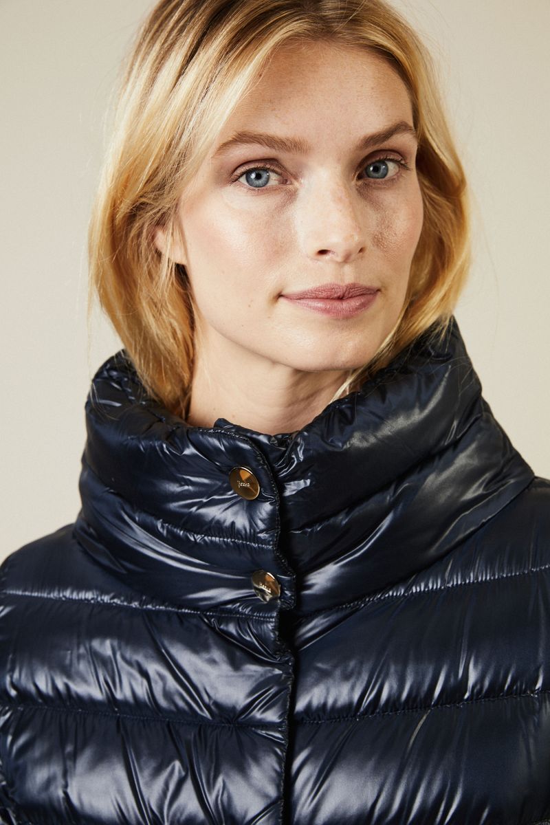 Leichte Daunenjacke 'Amelia' Marineblau