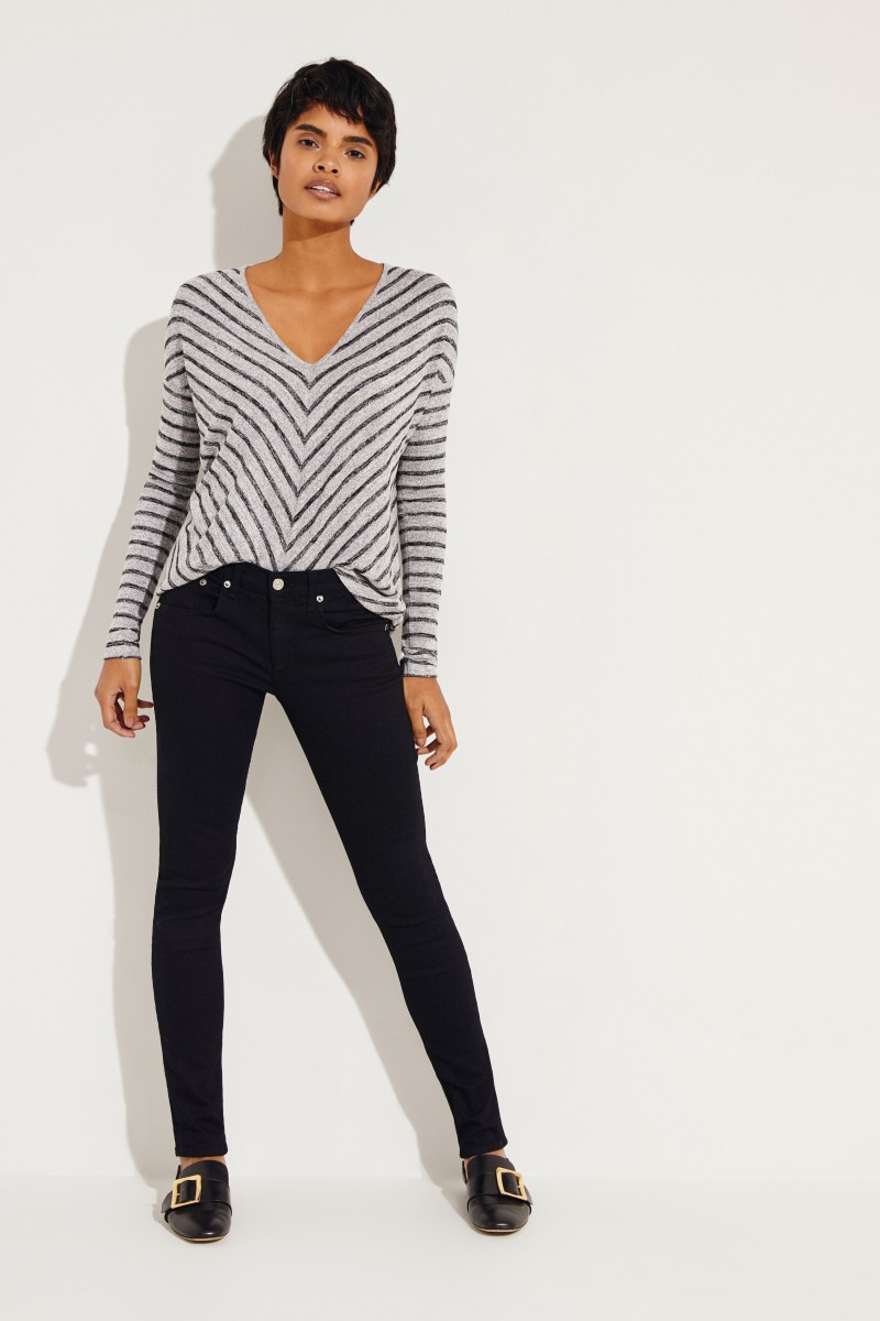 Skinny Jeans Schwarz