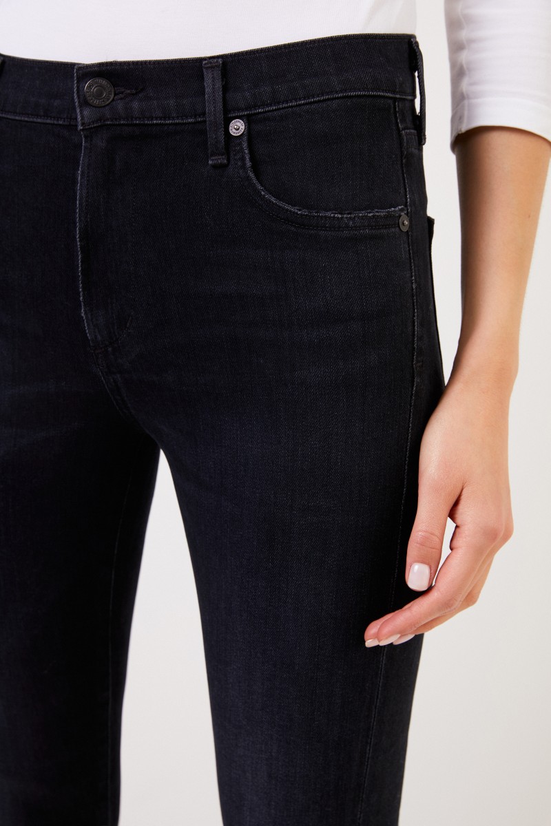 Citizens of Humanity Midrise-Skinny Jeans 'Rocket Cropped' Anthrazit