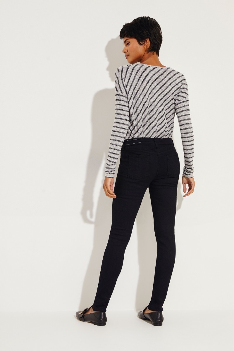 Skinny Jeans Schwarz