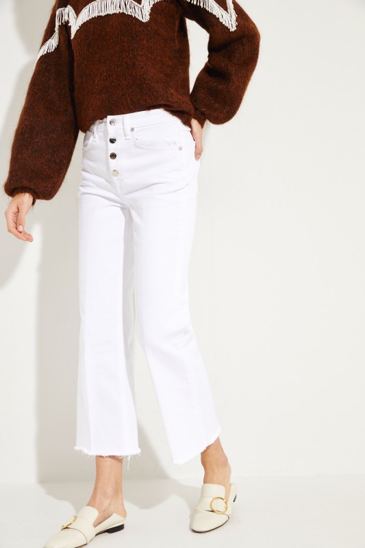 Ankle Jeans 'Justine' Weiß