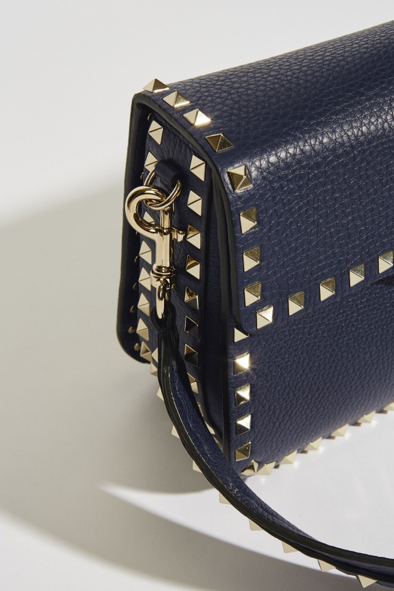 Umhängetasche 'Rockstuds' Blau