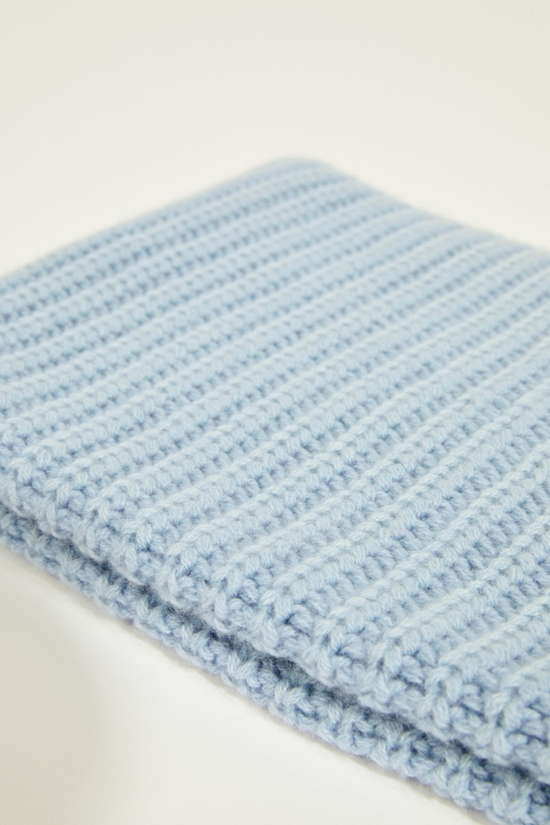 Cashmere-Schlauch-Schal 'Hastings' Blau