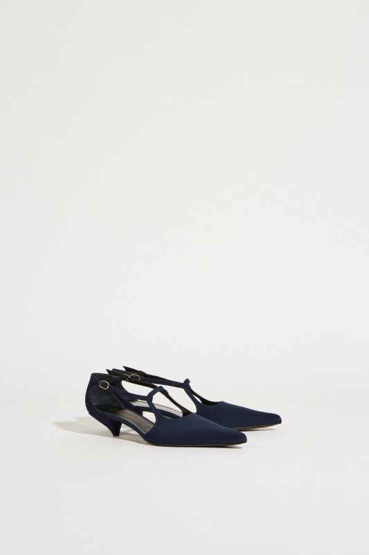 Pump 'Bourgeoise Salome' Blau