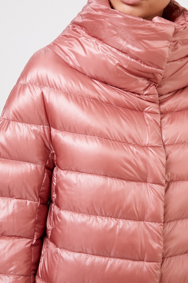 Herno Daunenjacke mit Stehkragen Rosé