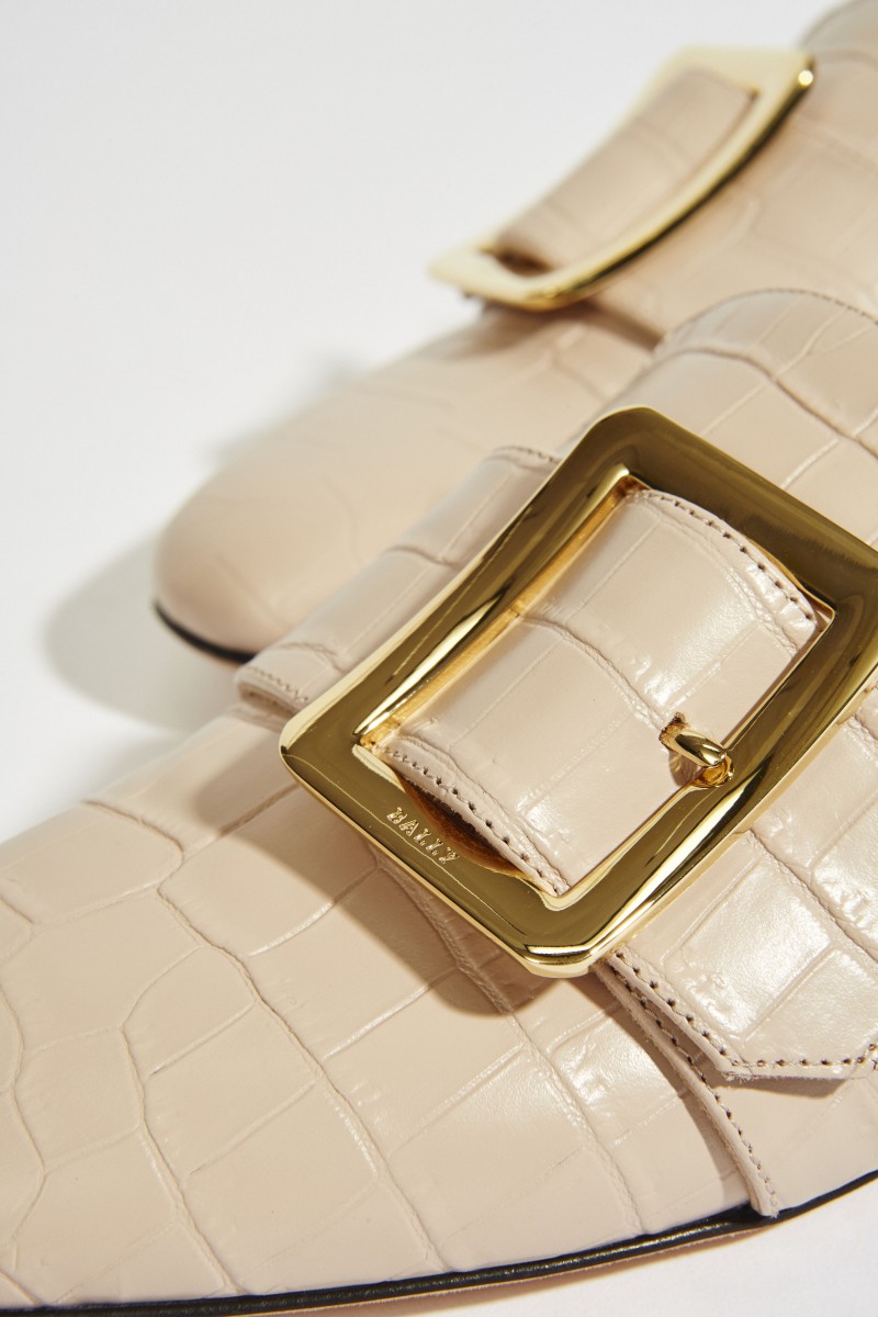 Leder-Mule 'Janesse' Blush