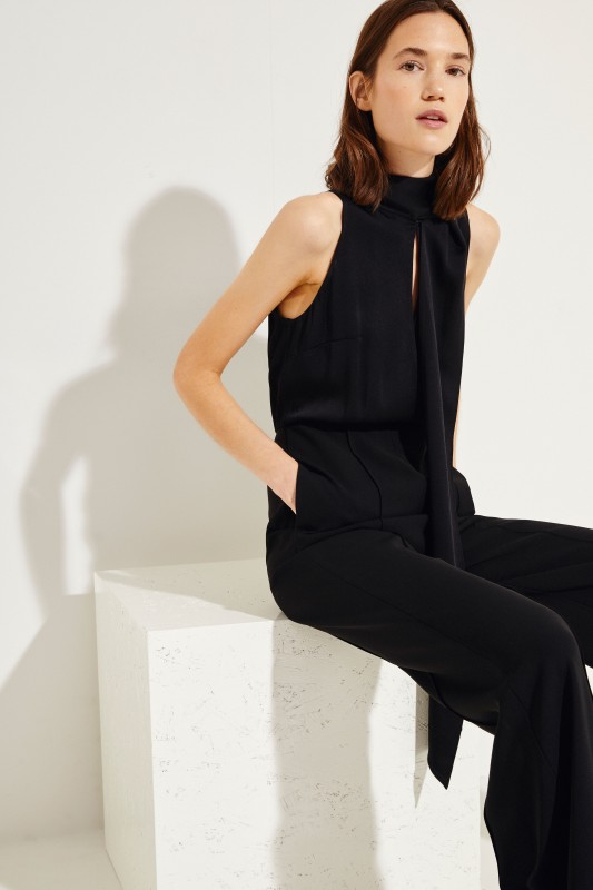 Jumpsuit 'Virginie' Schwarz