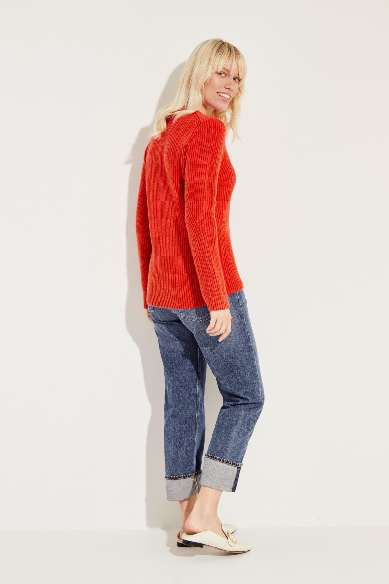 Cashmere-Pullover 'Margaux' Rot