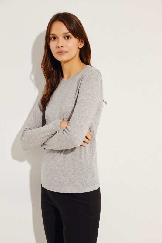 Longsleeve Grau