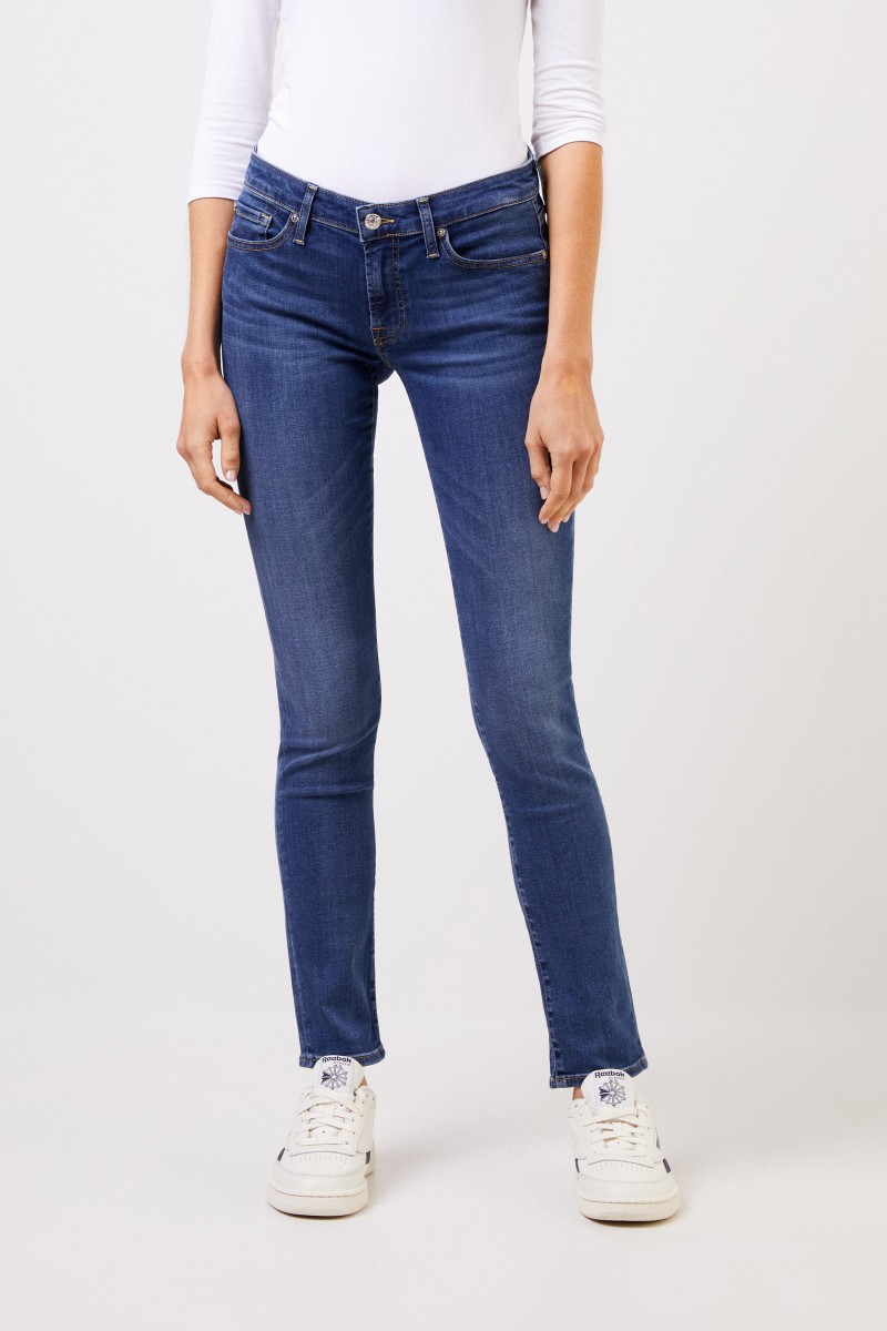 7 for all mankind Skinny-Jeans 'Pyper' Blau