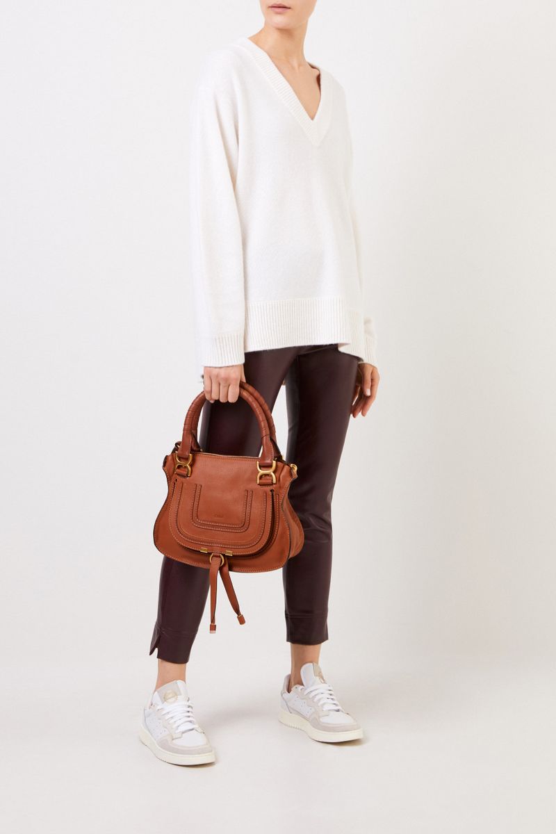 Chloé Handtasche 'Marcie Large' Tan