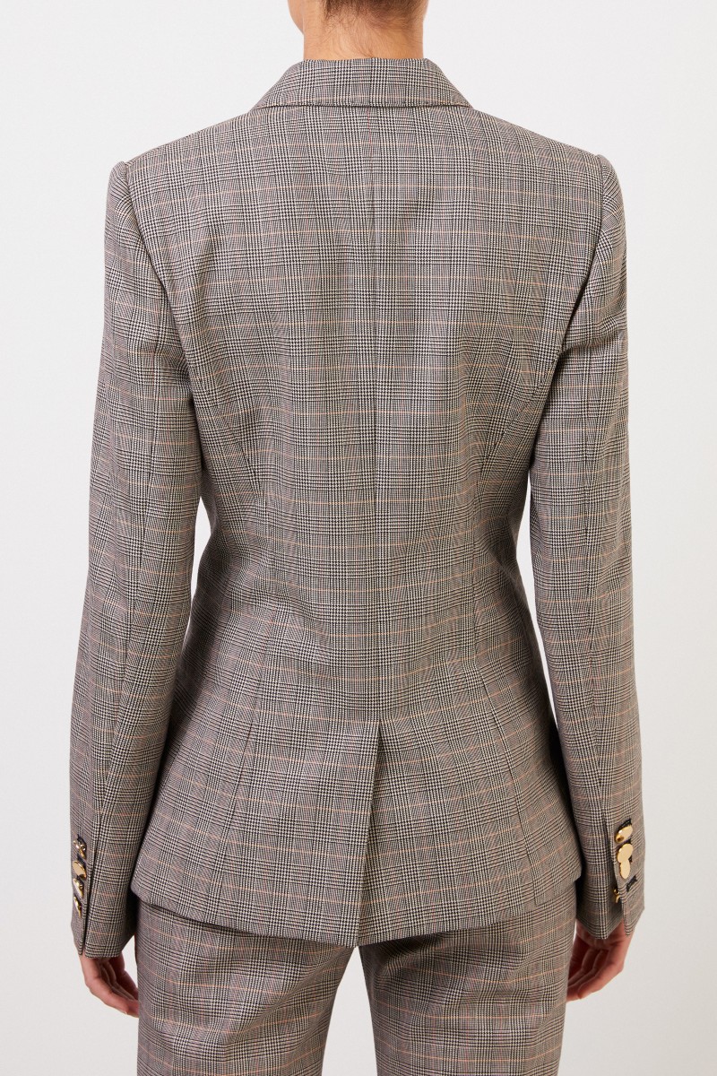 Stella McCartney Plaid blazer 'Beaufort' Multi