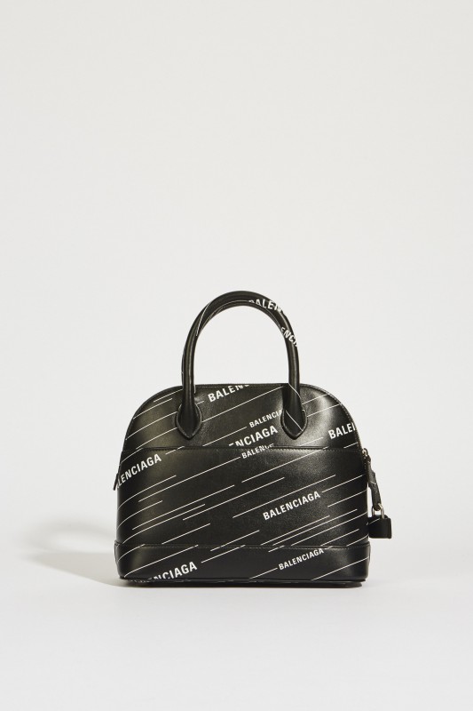 Tasche 'Ville S' mit Logo Schwraz/Weiß