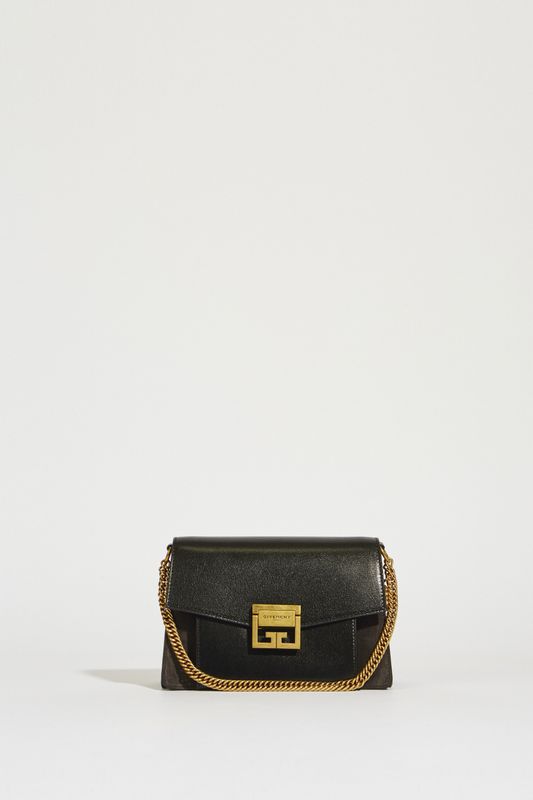 Givenchy Umhängetasche 'GV3 Small' Schwarz/Grau