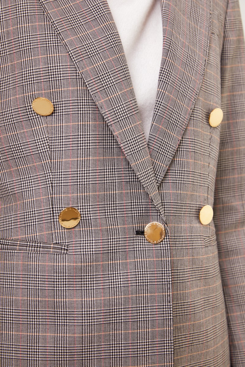 Stella McCartney Karierter Blazer 'Beaufort' Multi