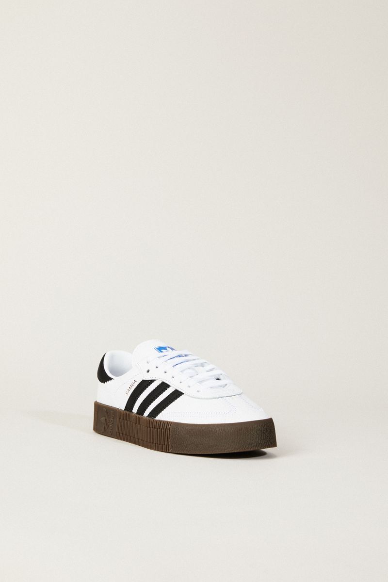 Sneaker 'Sambarose W' Weiß/Schwarz