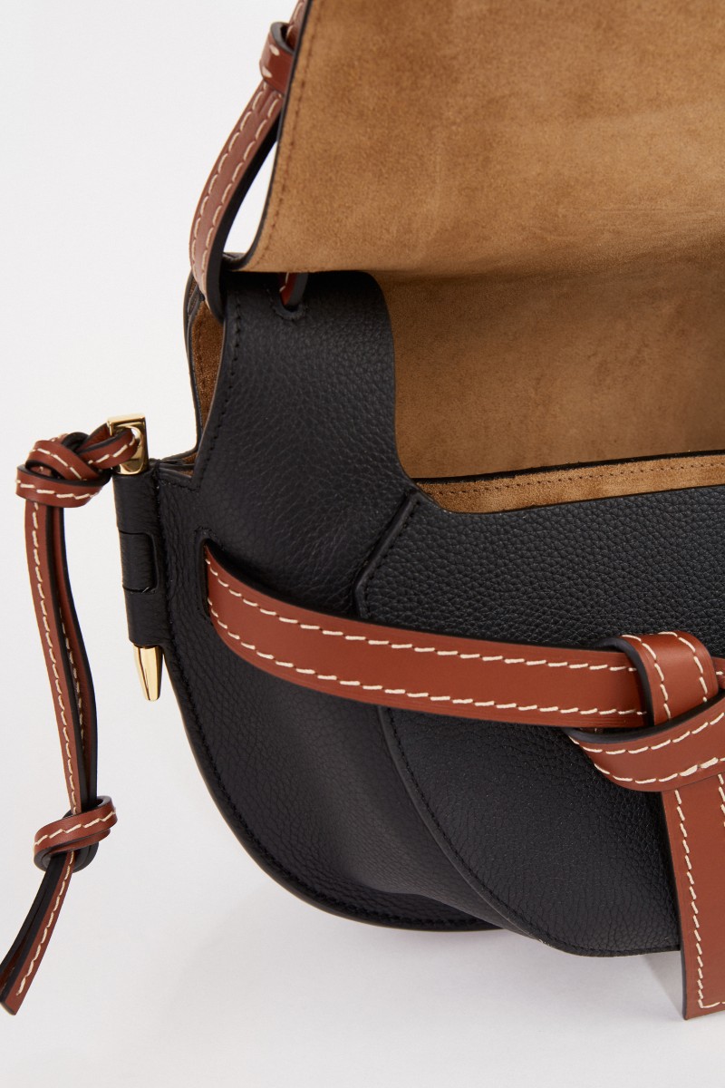 Loewe Umhängetasche 'Gate Small' Schwarz