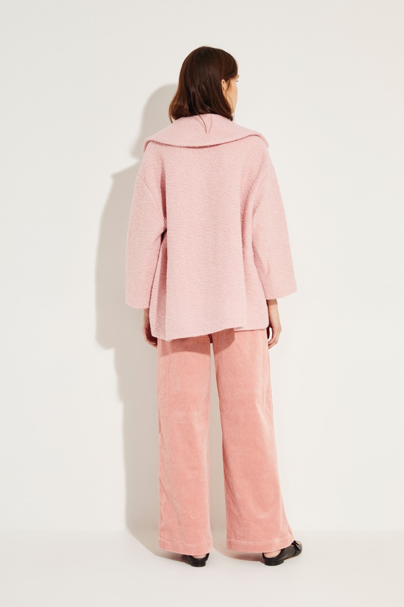 Cord-Schlaghose 'Stretch Corduroy' Rosé