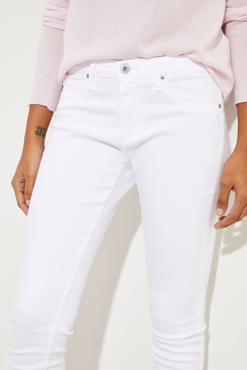 Super Skinny Jeans 'The Legging Ankle' Weiß