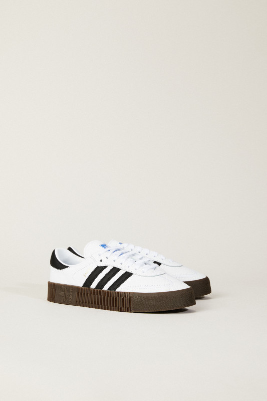 Sneaker 'Sambarose W' Weiß/Schwarz